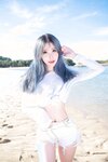 [Cosplay] Plant Lily 花リリ - Beach lily