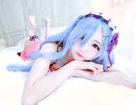 [Cosplay] Sally Dorasnow - Rem Sleep Wear