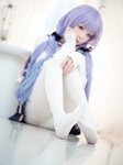[Cosplay] 王胖胖u – 独角兽制服 [18P-288MB]