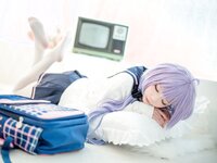 [Cosplay] 王胖胖u – 独角兽制服 [18P-288MB]