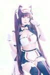 [Cosplay] Shimo 霜月- NEKOPARA 巧克力賽車服-12張