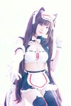 [Cosplay] Shimo 霜月- NEKOPARA 巧克力賽車服-12張
