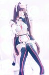 [Cosplay] Shimo 霜月- NEKOPARA 巧克力賽車服-12張