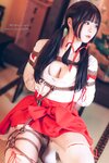 [Cosplay] Shimo 霜月- Miko Bundle 巫女捆绑