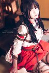 [Cosplay] Shimo 霜月- Miko Bundle 巫女捆绑