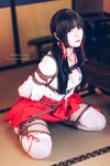 [Cosplay] Shimo 霜月- Miko Bundle 巫女捆绑