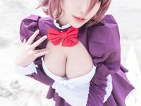 [Cosplay] Plant Lily 花リリ - Maid Mask