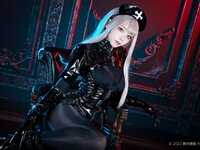 [Cosplay][Zettai Ryoiki] Kuro くろ - BLACK ENAMEL NURSE