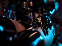 [Cosplay][Zettai Ryoiki] Kuro くろ - BLACK ENAMEL NURSE