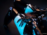 [Cosplay][Zettai Ryoiki] Kuro くろ - BLACK ENAMEL NURSE