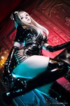 [Cosplay][Zettai Ryoiki] Kuro くろ - BLACK ENAMEL NURSE