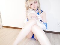 [Cosplay] Yuki 亭 - バーバラちゃん水着✨ (原神)