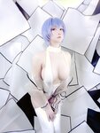 [Cosplay] Hoshilily 星之迟迟 - Rei Ayanami 绫波丽 (Evangelion)