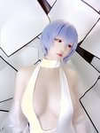 [Cosplay] Hoshilily 星之迟迟 - Rei Ayanami 绫波丽 (Evangelion)