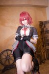 [Cosplay][my suite] Atsuki あつき - 艦娘がスパッツの良さを教えてくれるROM Suite Collection.38 (KanColle)