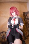 [Cosplay][my suite] Atsuki あつき - 艦娘がスパッツの良さを教えてくれるROM Suite Collection.38 (KanColle)