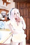 [Cosplay][Shooting Star’s] SAKU サク - Saku Soni サクソニ (Super Sonico)
