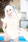 [Cosplay][Shooting Star’s] SAKU サク - Saku Soni サクソニ (Super Sonico)