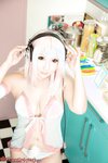 [Cosplay][Shooting Star’s] SAKU サク - Saku Soni サクソニ (Super Sonico)