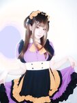 [Cosplay] Yuki 亭 - Halloween maid selfie ハロウィンメイドっ自撮り