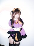 [Cosplay] Yuki 亭 - Halloween maid selfie ハロウィンメイドっ自撮り