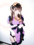 [Cosplay] Yuki 亭 - Halloween maid selfie ハロウィンメイドっ自撮り