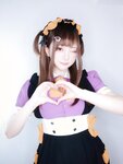 [Cosplay] Yuki 亭 - Halloween maid selfie ハロウィンメイドっ自撮り