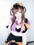 [Cosplay] Yuki 亭 - Halloween maid selfie ハロウィンメイドっ自撮り