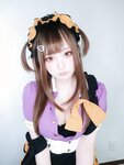 [Cosplay] Yuki 亭 - Halloween maid selfie ハロウィンメイドっ自撮り