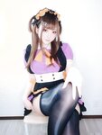 [Cosplay] Yuki 亭 - Halloween maid selfie ハロウィンメイドっ自撮り