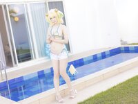 [Cosplay][my suite] Atsuki あつき - Genius vacation! 天才的バカンス！ (Bombergirl)