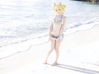 [Cosplay][my suite] Atsuki あつき - Genius vacation! 天才的バカンス！ (Bombergirl)