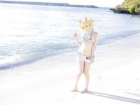 [Cosplay][my suite] Atsuki あつき - Genius vacation! 天才的バカンス！ (Bombergirl)