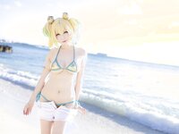 [Cosplay][my suite] Atsuki あつき - Genius vacation! 天才的バカンス！ (Bombergirl)