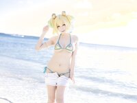 [Cosplay][my suite] Atsuki あつき - Genius vacation! 天才的バカンス！ (Bombergirl)