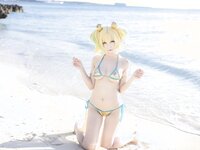 [Cosplay][my suite] Atsuki あつき - Genius vacation! 天才的バカンス！ (Bombergirl)