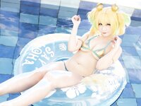[Cosplay][my suite] Atsuki あつき - Genius vacation! 天才的バカンス！ (Bombergirl)