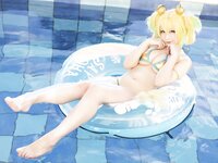 [Cosplay][my suite] Atsuki あつき - Genius vacation! 天才的バカンス！ (Bombergirl)