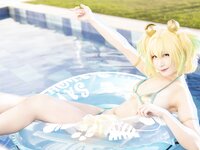 [Cosplay][my suite] Atsuki あつき - Genius vacation! 天才的バカンス！ (Bombergirl)