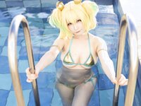 [Cosplay][my suite] Atsuki あつき - Genius vacation! 天才的バカンス！ (Bombergirl)