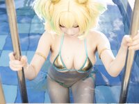 [Cosplay][my suite] Atsuki あつき - Genius vacation! 天才的バカンス！ (Bombergirl)