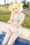 [Cosplay][my suite] Atsuki あつき - Genius vacation! 天才的バカンス！ (Bombergirl)