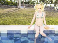 [Cosplay][my suite] Atsuki あつき - Genius vacation! 天才的バカンス！ (Bombergirl)