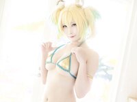 [Cosplay][my suite] Atsuki あつき - Genius vacation! 天才的バカンス！ (Bombergirl)
