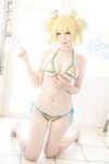 [Cosplay][my suite] Atsuki あつき - Genius vacation! 天才的バカンス！ (Bombergirl)
