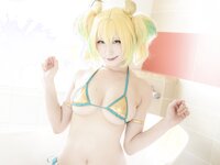 [Cosplay][my suite] Atsuki あつき - Genius vacation! 天才的バカンス！ (Bombergirl)