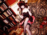 [Cosplay] Yui 金鱼 - Tokisaki Kurumi Black Dress 时崎狂三 黑裙