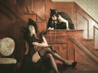 [COSPLAY] 落落Raku – 魔女と黑猫 [57P473MB]