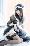 [Cosplay] MingMing Kizami 銘銘 - Vol.15 透明メイド服 写真+自撮り
