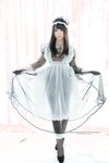 [Cosplay] MingMing Kizami 銘銘 - Vol.15 透明メイド服 写真+自撮り